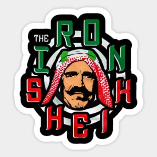 Legend never die// iron sheik vintage for fans Sticker